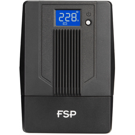 FSP iFP Series iFP 600 - UPS - AC 110 / 120 / 220 / 230 / 240 V - 360 Watt - 600 VA - 7 Ah - USB - output connectors: 2 - 1