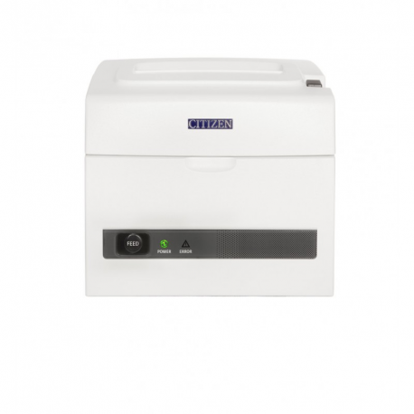 Citizen CT-S310II - Receipt printer - two-colour (monochrome) - thermal line - Roll (8 cm), Roll (5.8 cm) - 203 dpi - up to 160 mm / sec - USB, LAN - cutter - black - 5