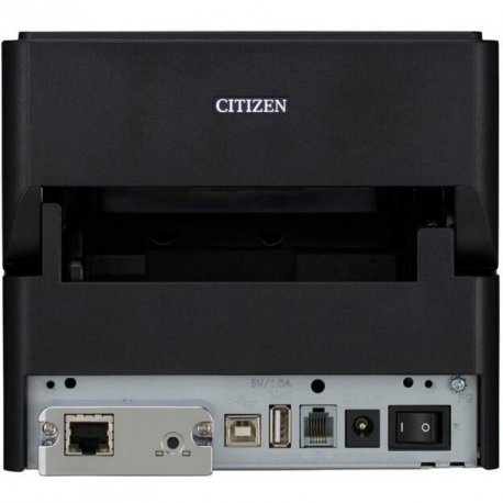 Citizen CT-S4500 - Receipt printer - direct thermal - Roll (11.2 cm) - 203 dpi - up to 200 mm / sec - USB - cutter - black - 2