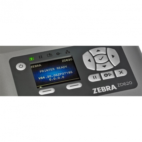 Zebra GX420t - Label printer - direct thermal  /  thermal transfer - Roll (10.8cm) - 203 dpi - up to 152 mm / sec - parallel, USB, serial - cutter - 5