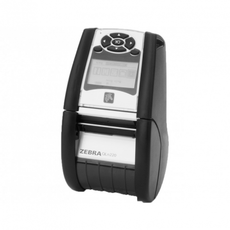 Zebra QLn 420 - Label printer - direct thermal - Roll (11.2 cm) - 203 dpi - up to 102 mm / sec - USB, serial, Wi-Fi(n), NFC, Bluetooth 3.0 - tear bar - 4