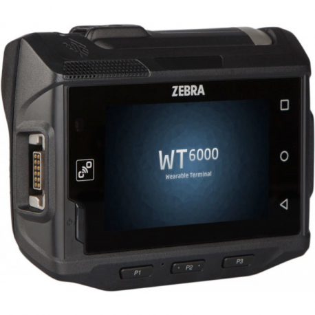 Zebra WT6000 Wearable Computer - Data collection terminal - rugged - Android 7.1 (Nougat) - 8 GB - 3.2" IPS (800 x 480) - USB host - Wi-Fi 5, NFC, Bluetooth - 4