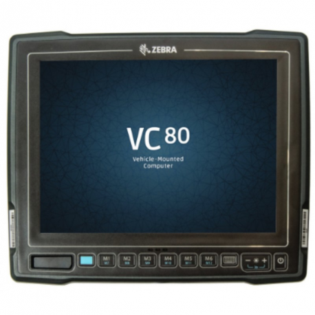 Zebra VC8300 - Rugged - vehicle mount computer - Snapdragon 660 2.2 GHz - Android 8.1 (Oreo) - 4 GB RAM - 32 GB SSD - 8" touchscreen 1280 x 720 - Wi-Fi 5, Bluetooth - kbd: QWERTY - 2