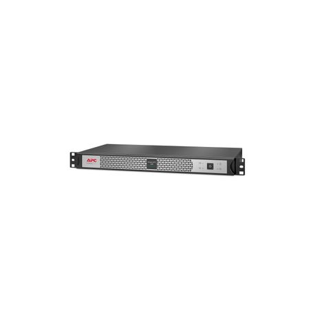 APC Smart-UPS SC SCL500RMI1UC - UPS (rack-mountable) - AC 230 V - 400 Watt - 500 VA - Ethernet 10/100, USB - output connectors: 4 - 1U - black, silver - for P/N: AR106V, AR4018SPX432, AR4024SP, AR4024SPX429, AR4024SPX431, AR4024SPX432 - 3