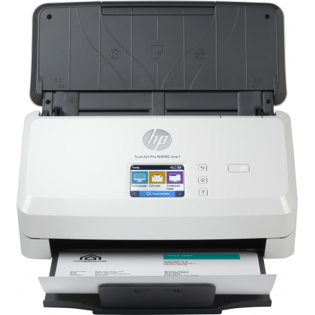 HP Scanjet Pro N4000 snw1 Sheet-feed - Document scanner - CMOS / CIS - Duplex - 216 x 3100 mm - 600 dpi x 600 dpi - up to 40 ppm (mono) - ADF (50 sheets) - up to 4000 scans per day - USB 3.0, LAN, Wi-Fi(n) - 0