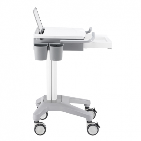 Neomounts by Newstar MED-M200 - Cart - for notebook / keyboard / mouse - medical - white - screen size: 10"-17" - 1
