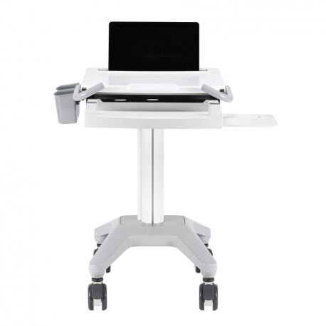 Neomounts by Newstar MED-M200 - Cart - for notebook / keyboard / mouse - medical - white - screen size: 10"-17" - 5