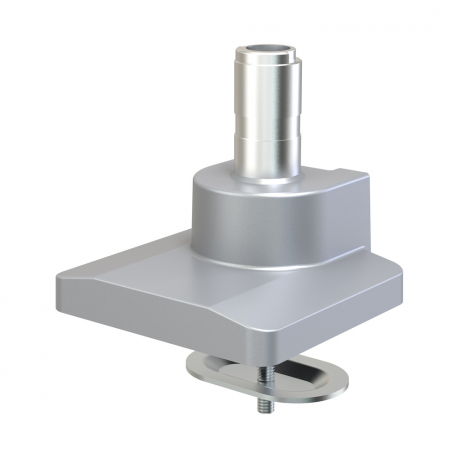 Neomounts by Newstar Select NM-D775DX - Mounting kit - for 2 LCD displays (full-motion) - silver - screen size: 10"-32" - clamp mountable, grommet, desk-mountable - 1