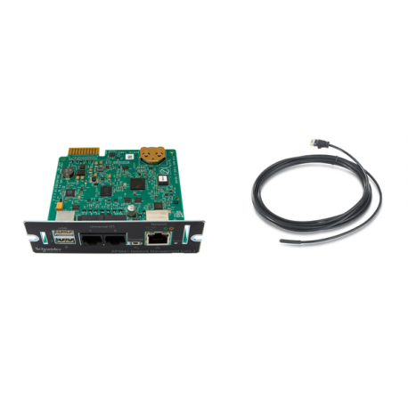 APC Network Management Card 3 with PowerChute Network Shutdown & Environmental Monitoring - Remote management adapter - GigE - 1000Base-T - for P / N: SMTL2200RM2UC, SMTL2200RM2UCNC, SMTL3000RM2UC, SMTL3000RM2UCNC, SMX1500RM2UCNC - 3