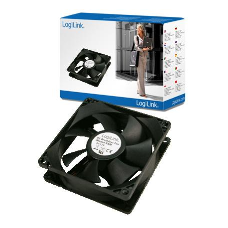 LogiLink FAN103 - Case fan - 120 mm - black - 1