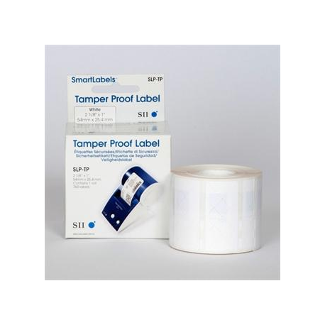 Seiko Instruments SLP-TP - White - 54 x 25 mm 760 label(s) (1 roll(s) x 760) labels - for Smart Label Printer 440, 440 Office Administration Pack, 450, 620, 650, 650SE - 1
