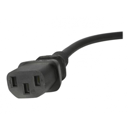 StarTech.com 10ft (3m) UK Computer Power Cable, 18AWG, BS 1363 to C13 Power Cord, 10A 250V, Black Replacement AC Power Cord, TV / Monitor Power Cable, BS 1363 to IEC 60320 C13 Kettle Lead - Power Supply Cable - Power cable - IEC 60320 C13 to BS 1363 (M) - 3 m - black - 2