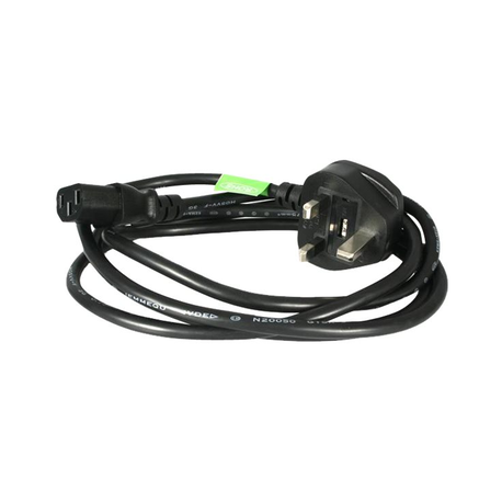 StarTech.com 10ft (3m) UK Computer Power Cable, 18AWG, BS 1363 to C13 Power Cord, 10A 250V, Black Replacement AC Power Cord, TV / Monitor Power Cable, BS 1363 to IEC 60320 C13 Kettle Lead - Power Supply Cable - Power cable - IEC 60320 C13 to BS 1363 (M) - 3 m - black - 4