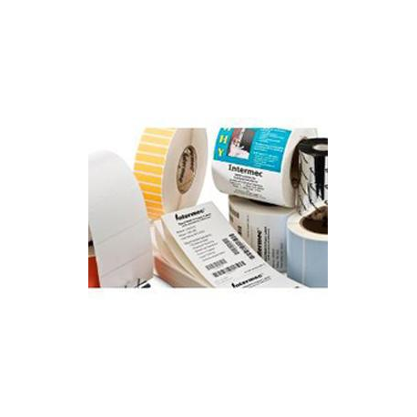Intermec - Perforated - white - 24.8 x 43 mm 27000 label(s) (18 roll(s) x 1500) labels - for Intermec 7421CR; EasyCoder 7421, 7422, 91 - 0