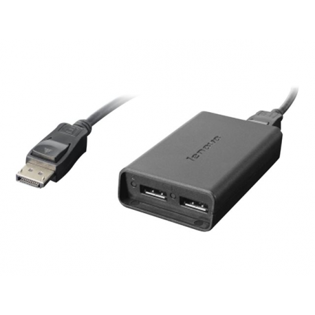 Lenovo - DisplayPort adapter - DisplayPort (M) to DisplayPort (F) - for ThinkCentre M75s Gen 2; M75t Gen 2; ThinkEdge SE30; SE50; ThinkStation P330 Gen 2; P350 - 1