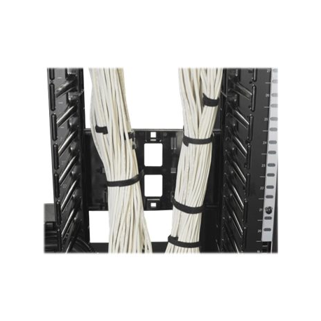 APC Cable Management - Rack cable management kit - black - for P/N: AR8444, AR8621 - 9