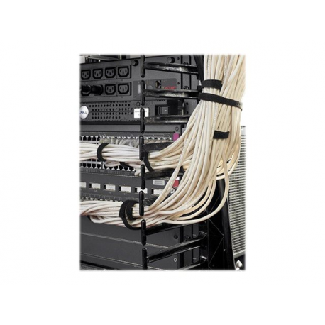 APC Cable Management - Rack cable management kit - black - for P/N: NBWL0355A, SMC15002U-BR, SMT3000I2U-BR, SMX2000LVNCUS, SMX3000HV-BR, SMX3000LV2U-BR - 5