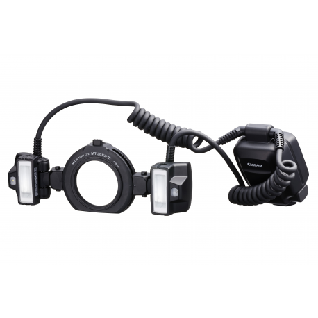 Canon Macro Twin Lite MT-26EX-RT - Macro flash system - 26 (m) - for EOS 2000D, 4000D, Kiss X90, R5, R6, Rebel T100, Rebel T7, Rebel T7+ - 1
