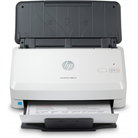 HP Scanjet Pro 3000 s4 Sheet-feed - Document scanner - CMOS / CIS - Duplex - 216 x 3100 mm - 600 dpi x 600 dpi - up to 40 ppm (mono) - ADF (50 sheets) - up to 4000 scans per day - USB 3.0 - 0