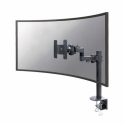 Neomounts by Newstar FPMA-D960PLUS - Mounting kit - for LCD display (full-motion) - black - screen size: 10"-49" - clamp mountable, desk-mountable