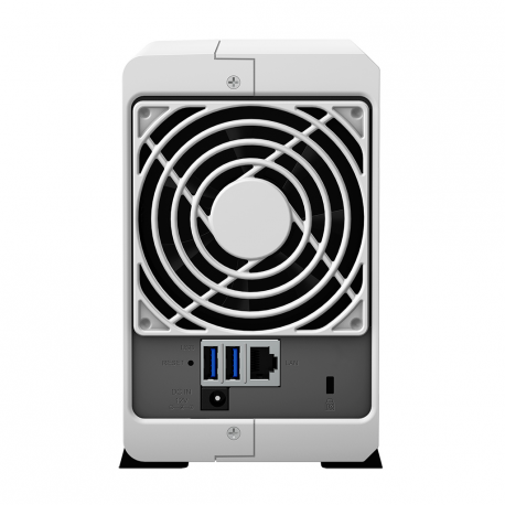 Synology Disk Station DS220j - NAS server - 2 bays - SATA 6Gb/s - RAID 0, 1, JBOD - RAM 512 MB - Gigabit Ethernet - iSCSI - 7