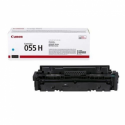 Canon 055 H - High Yield - cyan - original - toner cartridge - for i-SENSYS LBP663Cdw, LBP664Cx, MF742Cdw, MF744Cdw, MF746Cx; Satera LBP662C