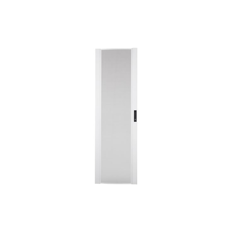 APC - Rack door - front - white - 42U - for P / N: SMC1500I-2UC, SMX2000LVNCUS, SMX2000LVUS, SMX3000HVTUS, SMX3000LVUS, SRT1000RMXLI - 0
