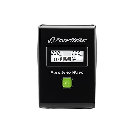 PowerWalker VI 600 SCL FR - UPS - AC 162-290 V - 360 Watt - 600 VA 7 Ah - USB - output connectors: 2 - 6