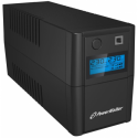 PowerWalker VI 850 LCD FR - UPS - AC 230 V - 480 Watt - 850 VA 9 Ah - USB - output connectors: 2