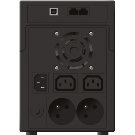 PowerWalker VI 2200 SH FR - UPS - AC 170-280 V - 1200 Watt - 2200 VA 9 Ah - USB - output connectors: 4 - 3