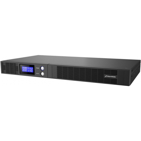 PowerWalker VI 750 R1U - UPS (rack-mountable) - AC 165-290 V - 450 Watt - 750 VA 9 Ah - RS-232, USB - output connectors: 4 - 1U - 19" - 0