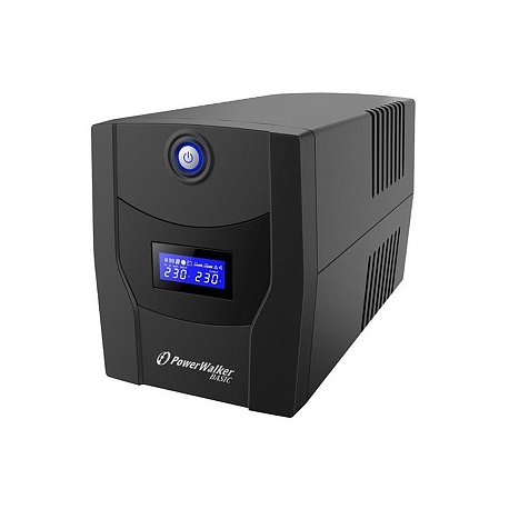 PowerWalker VI 2200 SH FR - UPS - AC 170-280 V - 1200 Watt - 2200 VA 9 Ah - USB - output connectors: 4 - 1