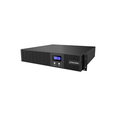 PowerWalker VI 2200 RLE - UPS (rack-mountable) - AC 230 V - 1320 Watt - 2200 VA 9 Ah - RS-232, USB - output connectors: 4 - 3