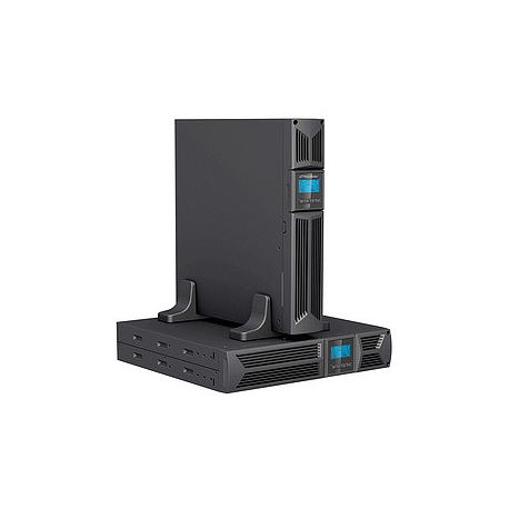 PowerWalker VFI 3000 RT HID - UPS (rack-mountable / external) - 2700 Watt - 3000 VA 9 Ah - RS-232, USB - output connectors: 9 - 2U - 19" - 4