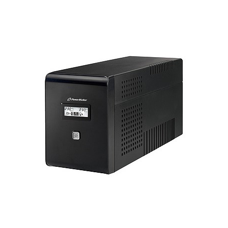 PowerWalker VI 2000 LCD - UPS - AC 162-290 V - 1200 Watt - 2000 VA - 9 Ah - USB - output connectors: 4 - 0