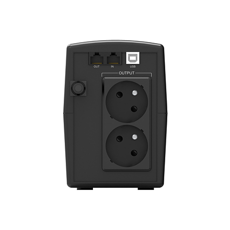 PowerWalker VI 600 SCL FR - UPS - AC 162-290 V - 360 Watt - 600 VA 7 Ah - USB - output connectors: 2 - 5