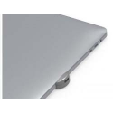 Compulocks MacBook Pro Touch Bar Lock Adapter (Cable Lock Not Included) - Security slot lock adapter - silver - for Apple MacBook Pro with Touch Bar 13.3" 4x Thunderbolt 3 (Late 2016, Mid 2017, Mid 2018, Mid 2019, Early 2020); MacBook Pro with Touch Bar 15.4" (Late 2016, Mid 2017, Mid 2018, Mid 2019)