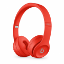 Beats Solo3 (PRODUCT)RED - Headphones with mic - on-ear - Bluetooth - wireless - 3.5 mm jack - noise isolating - citrus red - for iPad / iPhone / iPod / TV / Watch