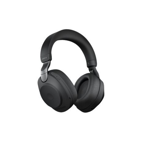 Jabra Evolve2 85 UC Stereo - Headset - full size - Bluetooth - wireless, wired - active noise cancelling - 3.5 mm jack - noise isolating - black - 1