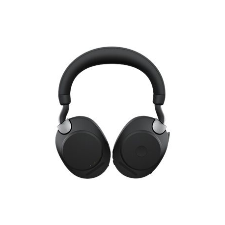 Jabra Evolve2 85 UC Stereo - Headset - full size - Bluetooth - wireless, wired - active noise cancelling - 3.5 mm jack - noise isolating - black - 4