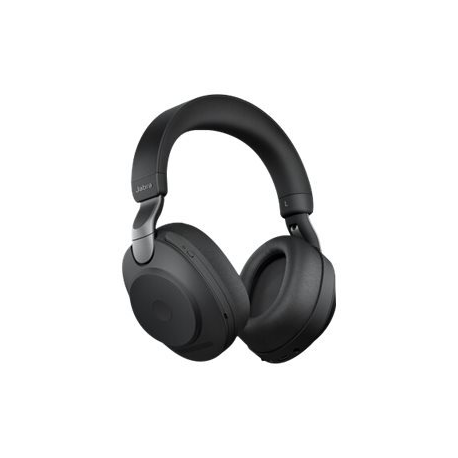 Jabra Evolve2 85 UC Stereo - Headset - full size - Bluetooth - wireless, wired - active noise cancelling - 3.5 mm jack - noise isolating - black - 1