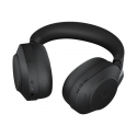 Jabra Evolve2 85 MS Stereo - Headset - full size - Bluetooth - wireless, wired - active noise cancelling - 3.5 mm jack - noise isolating - black - Certified for Microsoft Teams