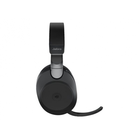 Jabra Evolve2 85 MS Stereo - Headset - full size - Bluetooth - wireless, wired - active noise cancelling - 3.5 mm jack - noise isolating - black - Certified for Microsoft Teams - 3
