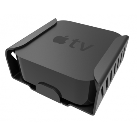 Compulocks Apple TV 6th  /  5th  /  4th Gen Security Mount - Mounting kit (security bracket, locking head assembly) - for mediabox - high-grade aluminium - jet black - mounting interface: 75 x 75 mm - for Apple TV 4K (1st generation, 2nd generation); TV HD - 9
