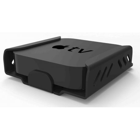 Compulocks Apple TV 6th  /  5th  /  4th Gen Security Mount - Mounting kit (security bracket, locking head assembly) - for mediabox - high-grade aluminium - jet black - mounting interface: 75 x 75 mm - for Apple TV 4K (1st generation, 2nd generation); TV HD - 16
