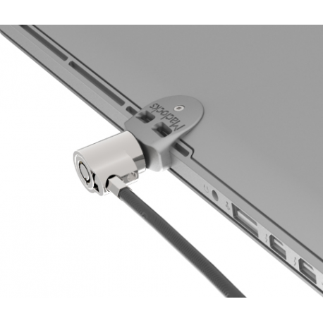 Compulocks MacBook Pro Retina Cable Lock Adapter - Security slot lock adapter - silver - for Apple MacBook Pro with Retina display 13.3" (Late 2012, Early 2013, Late 2013, Mid 2014, Early 2015) - 0