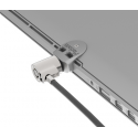 Compulocks MacBook Pro Retina Cable Lock Adapter - Security slot lock adapter - silver - for Apple MacBook Pro with Retina display 13.3" (Late 2012, Early 2013, Late 2013, Mid 2014, Early 2015)