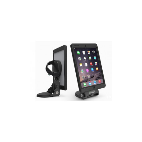 Compulocks Universal POS Kiosk Secured Tablet Stand Hand Held Grip and Dock - Stand - for tablet - lockable - black - desktop - 0