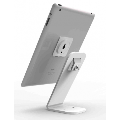 Compulocks Reach VESA Counter Top Articulating Double Jointed Monitor Arm - Mounting component (articulating arm, VESA mount bracket) - for monitor / tablet (Tilt & Swivel) - aluminium - desktop, counter - 7