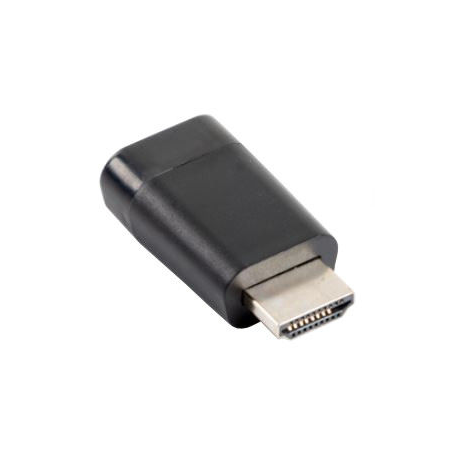 Lanberg - Adapter - HDMI male to HD-15 (VGA) female - black - 0